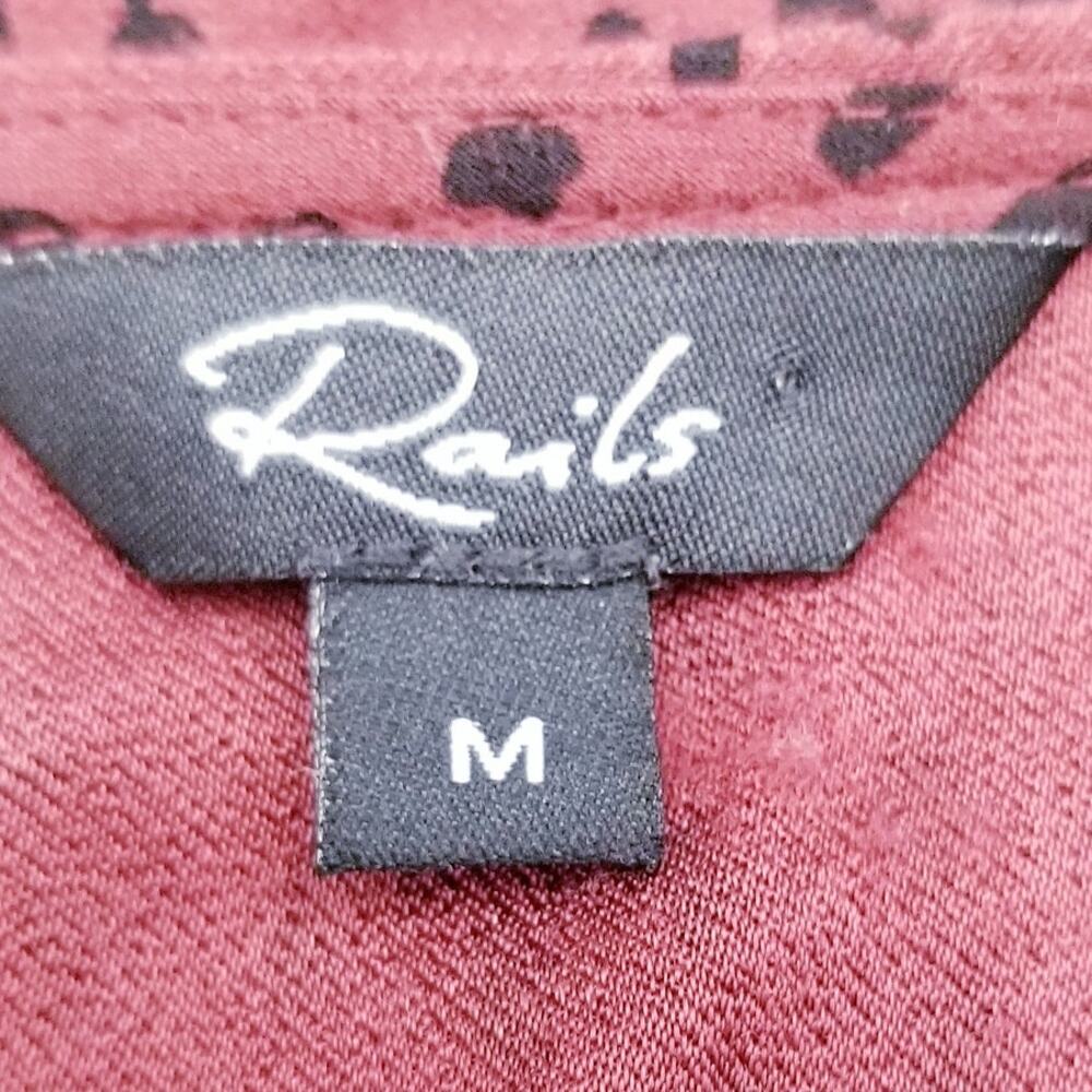 Rails Aubry Top Rust Spotted Spaghetti Strap Reta… - image 8